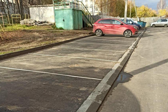 В Омутнинске завершено благоустройство дворов по нацпроекту